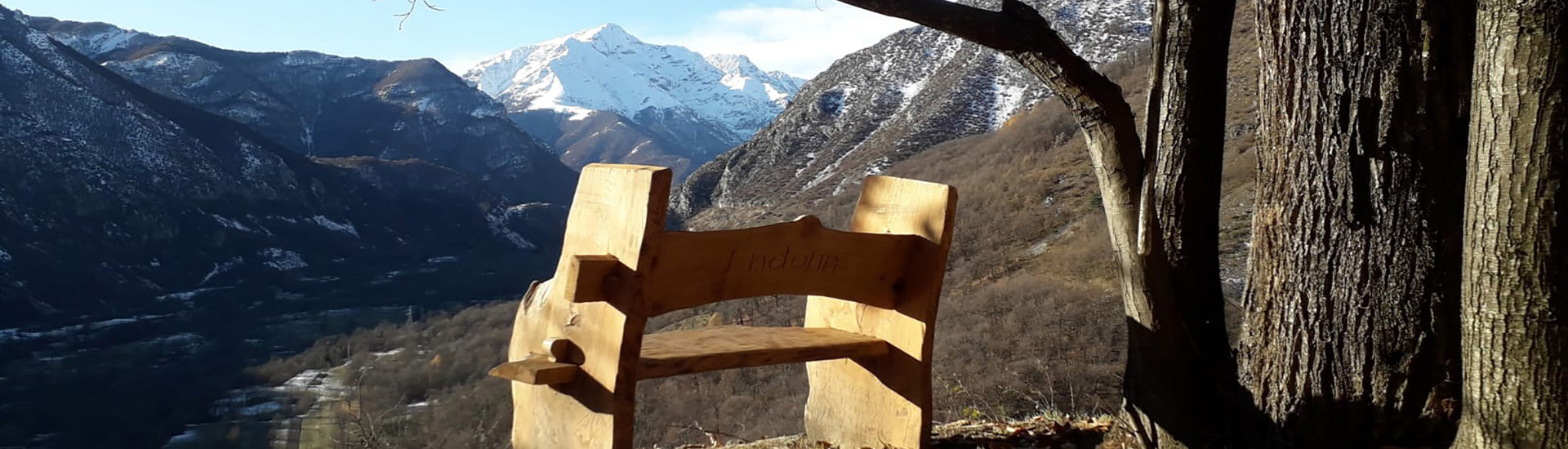 Vista invernale valle Gesso (Autore: Claudio Audisio)