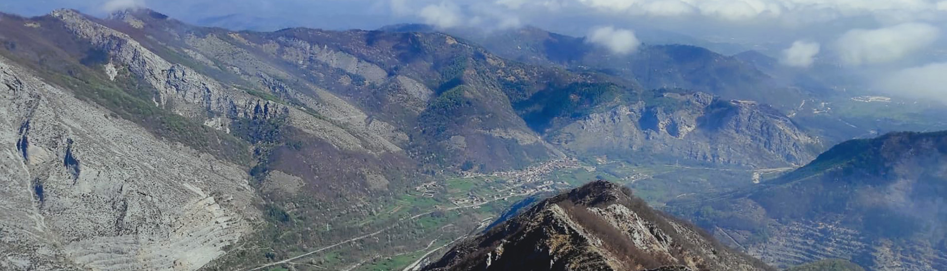 Foto panoramica di Andonno (Autore: Claudio Audisio)