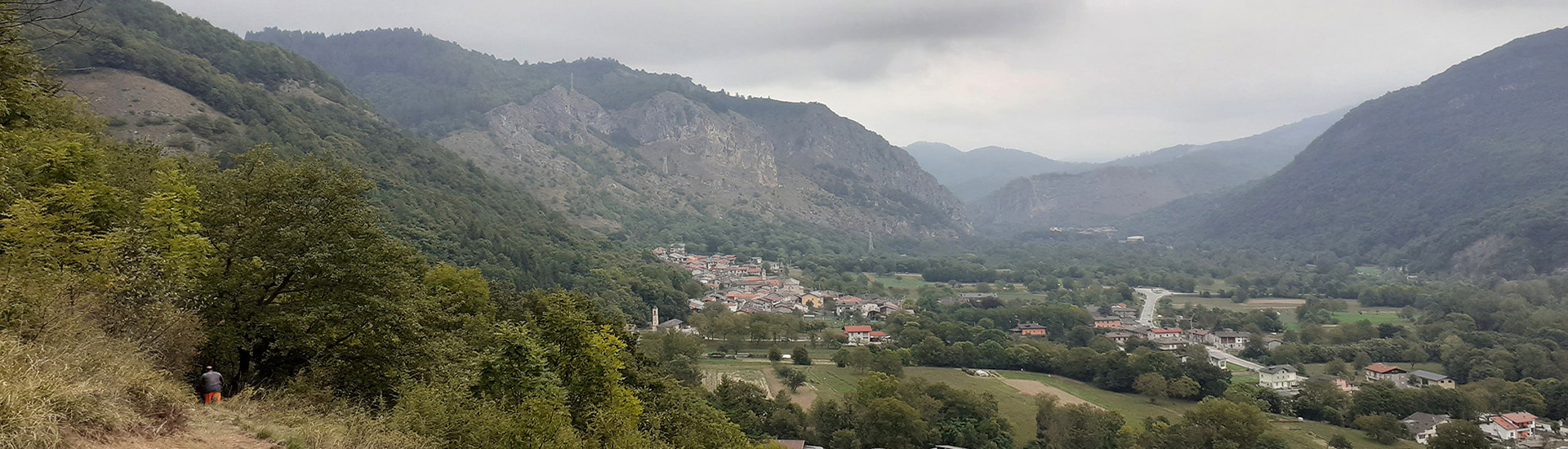 Foto panoramica di Andonno (Autore: Daniela Risso)