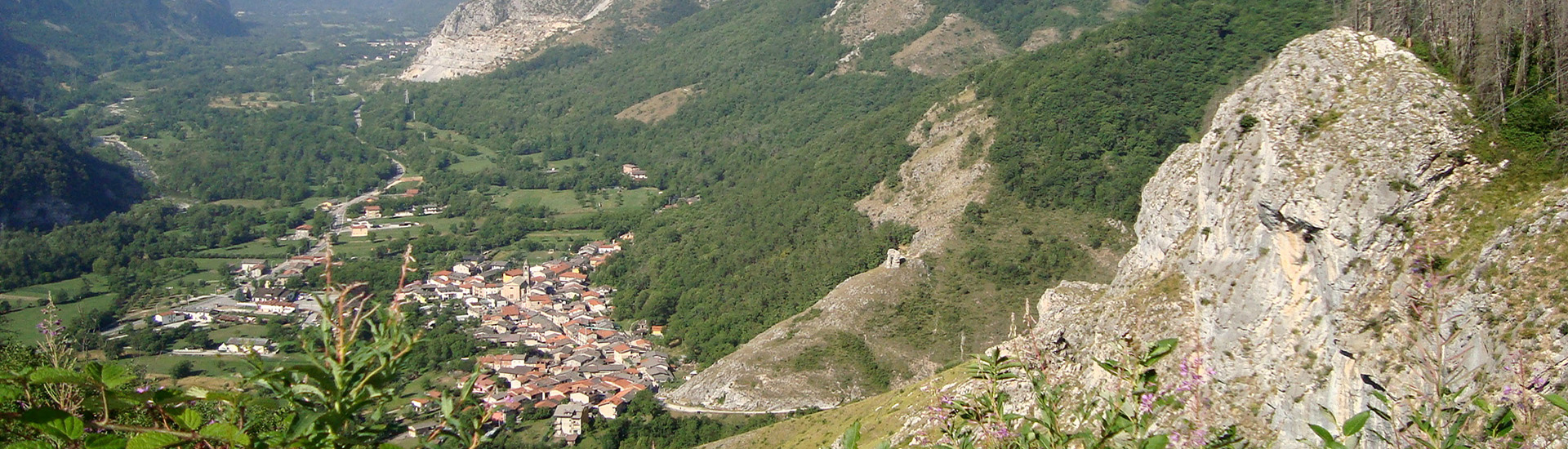Foto panoramica di Andonno (Autore: Daniela Risso)
